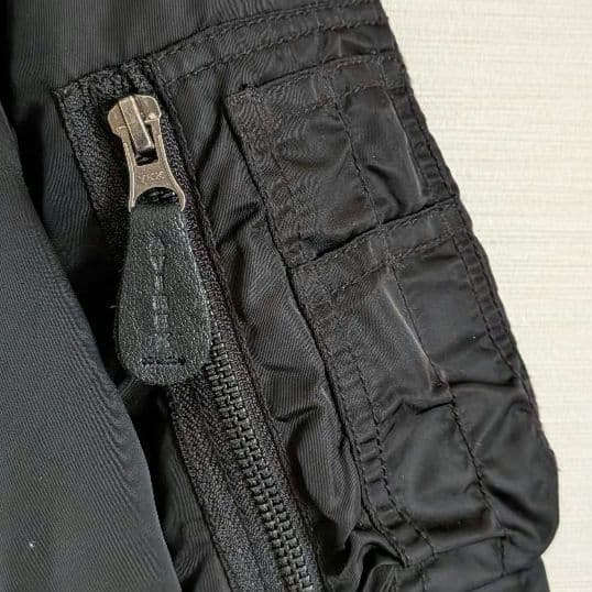 アビレックス　МA1 L-2A フライトジャケット ブラック　丈短