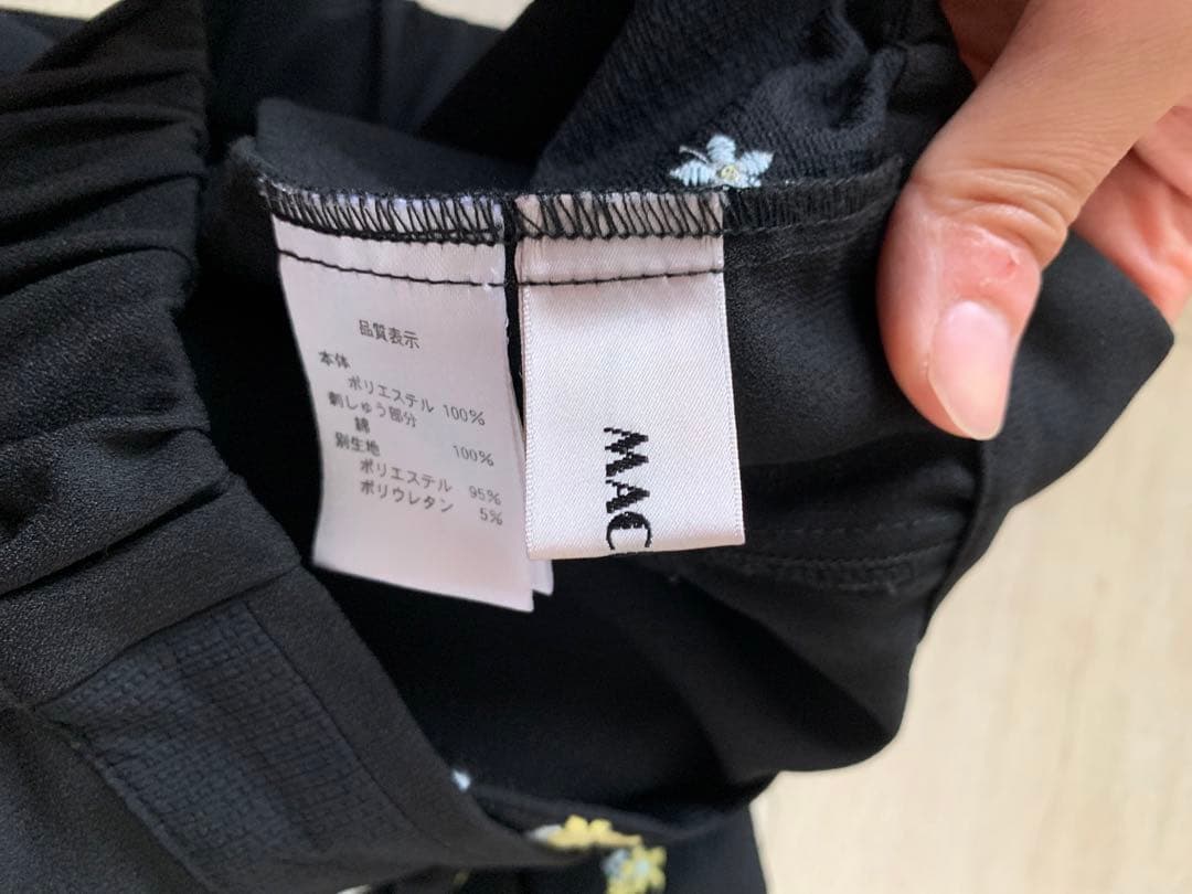 machatt マチャット　エンブロイダリーショートパンツ