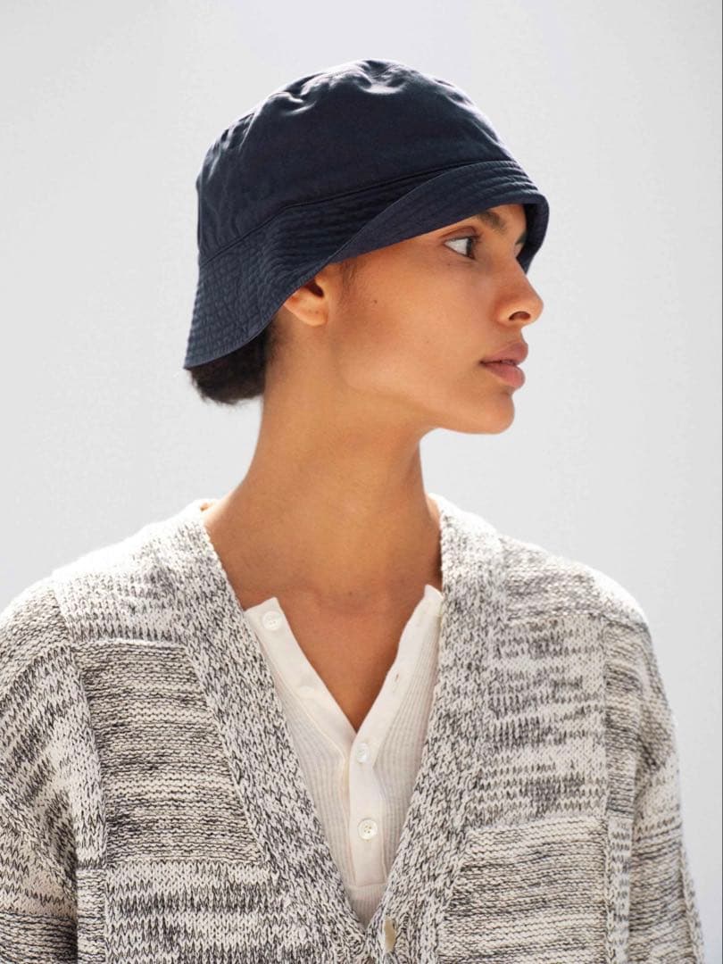 auralee 26ss ネイビー バケットハットKIJIMA TAKAYUKI