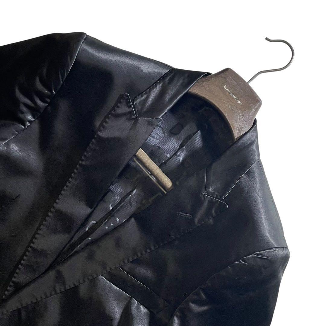 【圧巻の光沢感!!!】Dolce＆Gabbana スーツ 52 DGロゴ