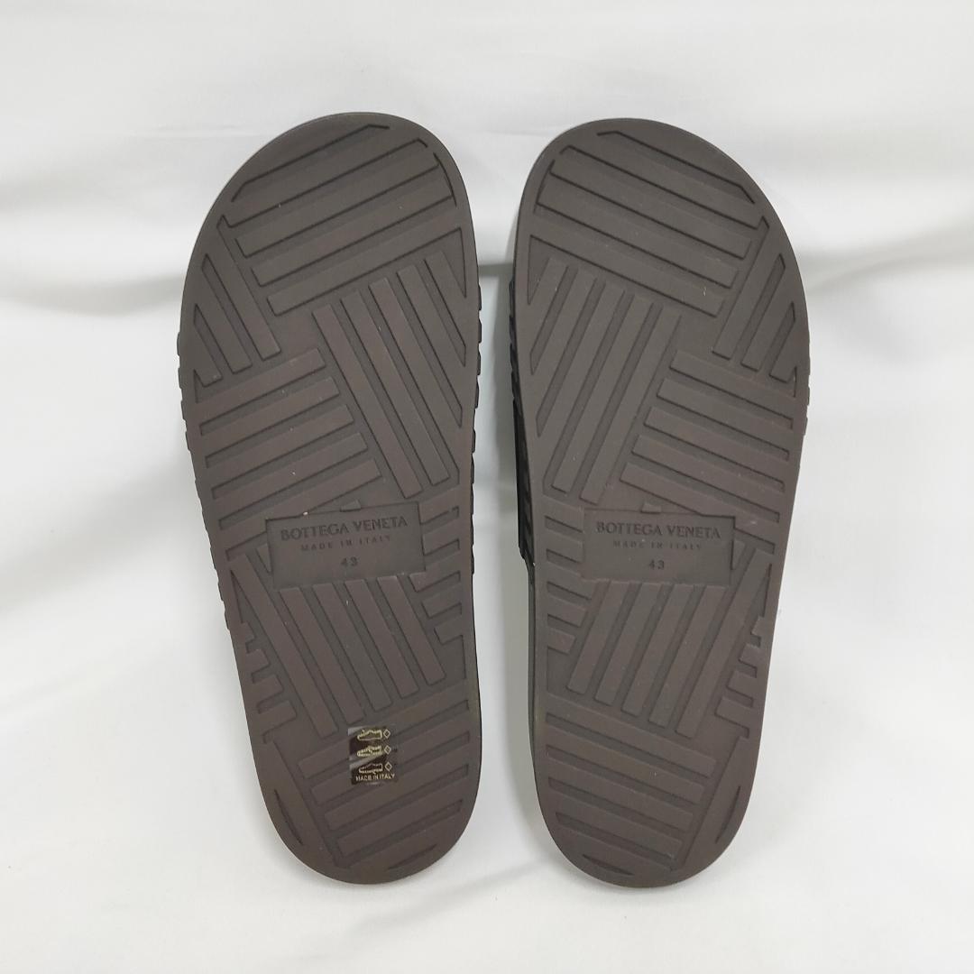○★新品 未使用 ボッテガヴェネタ ラバースライドサンダル フォンダン 28cm