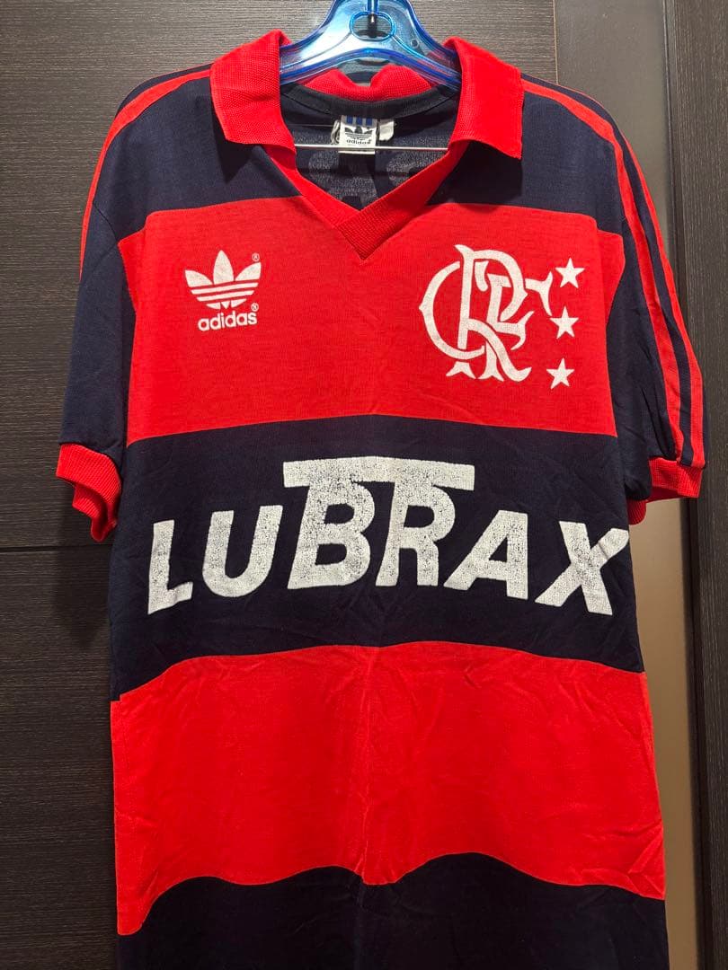 激レア？ビンテージ　80年代ジーコ　フラメンゴ adidas (H)ユニホーム