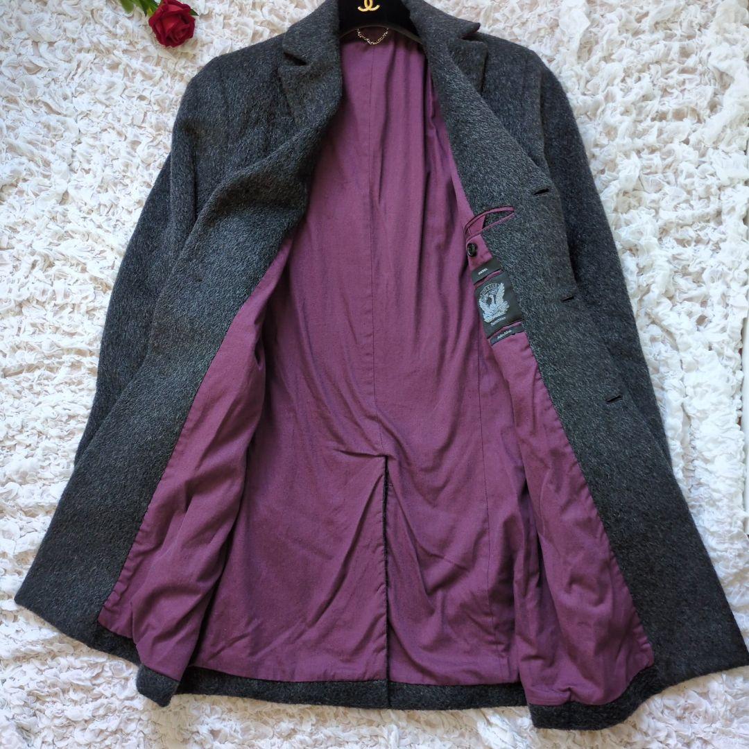 【美品】DESEL ディーゼル モヘア混 ウールチェスターコート M