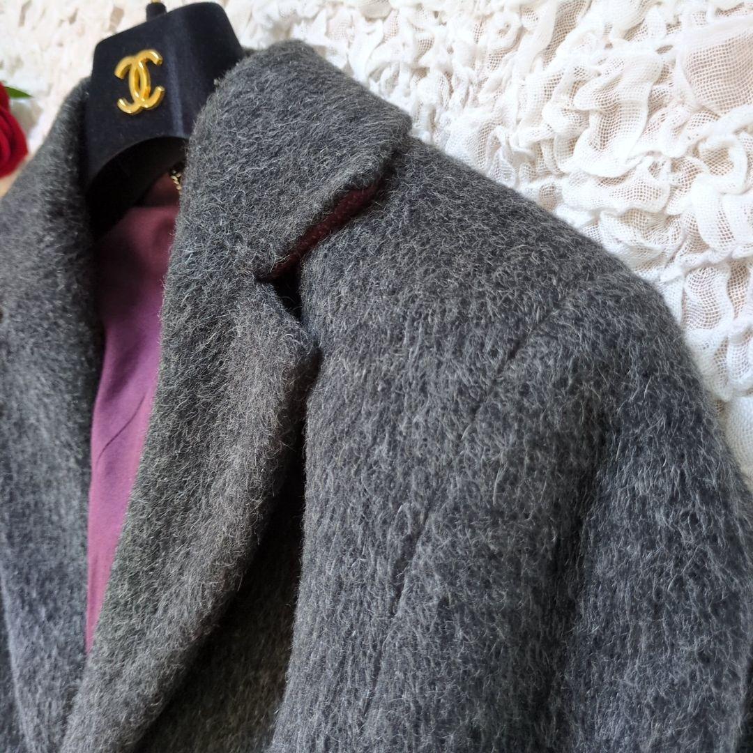 【美品】DESEL ディーゼル モヘア混 ウールチェスターコート M