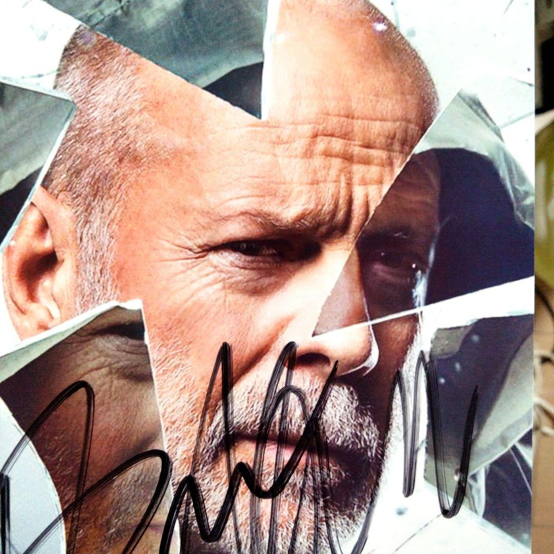 セール…ブルース・ウィリス直筆サイン入り2Lサイズ写真‥Bruce Willis