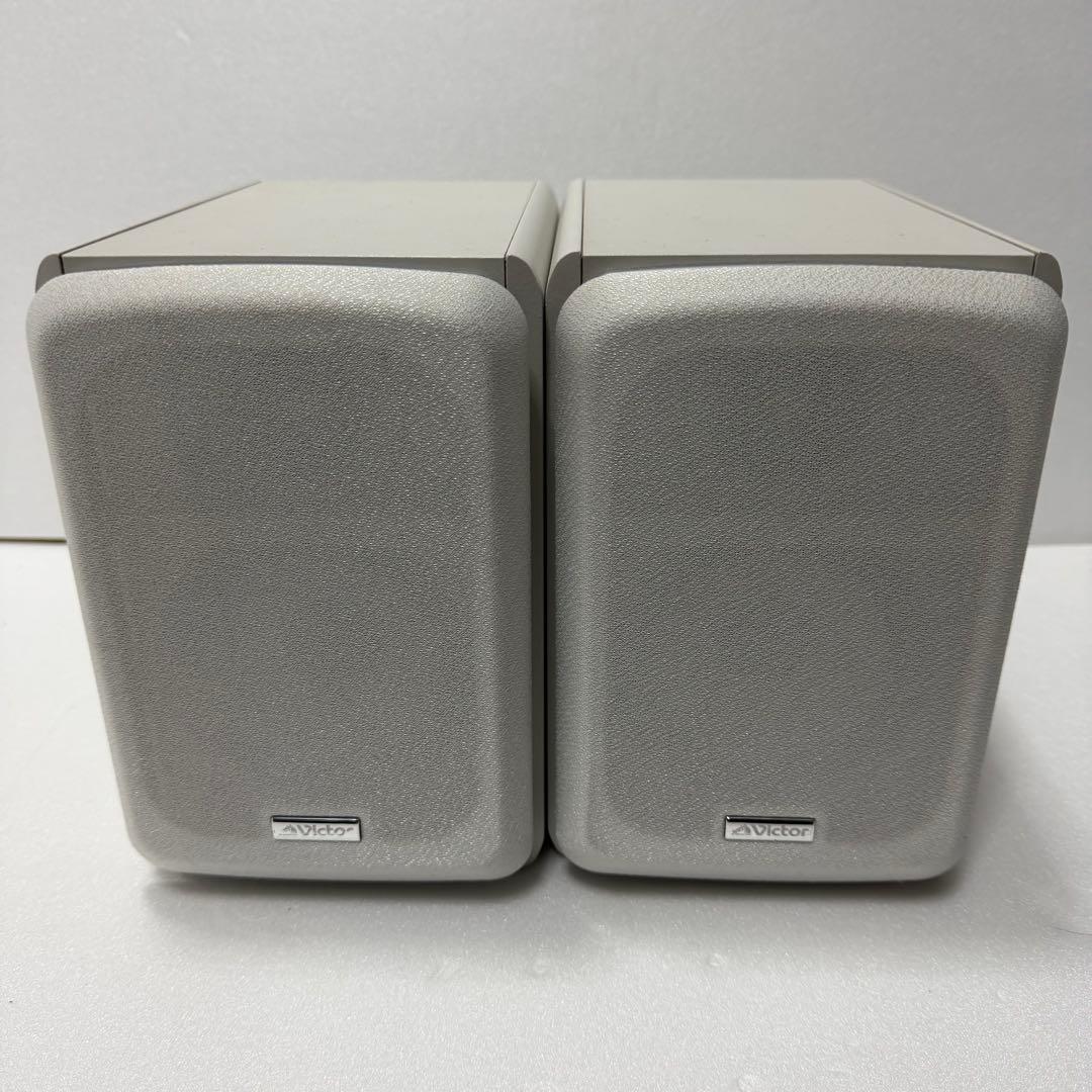 Victor MD/CDカセット搭載ミニコンポ UX-QX1-W