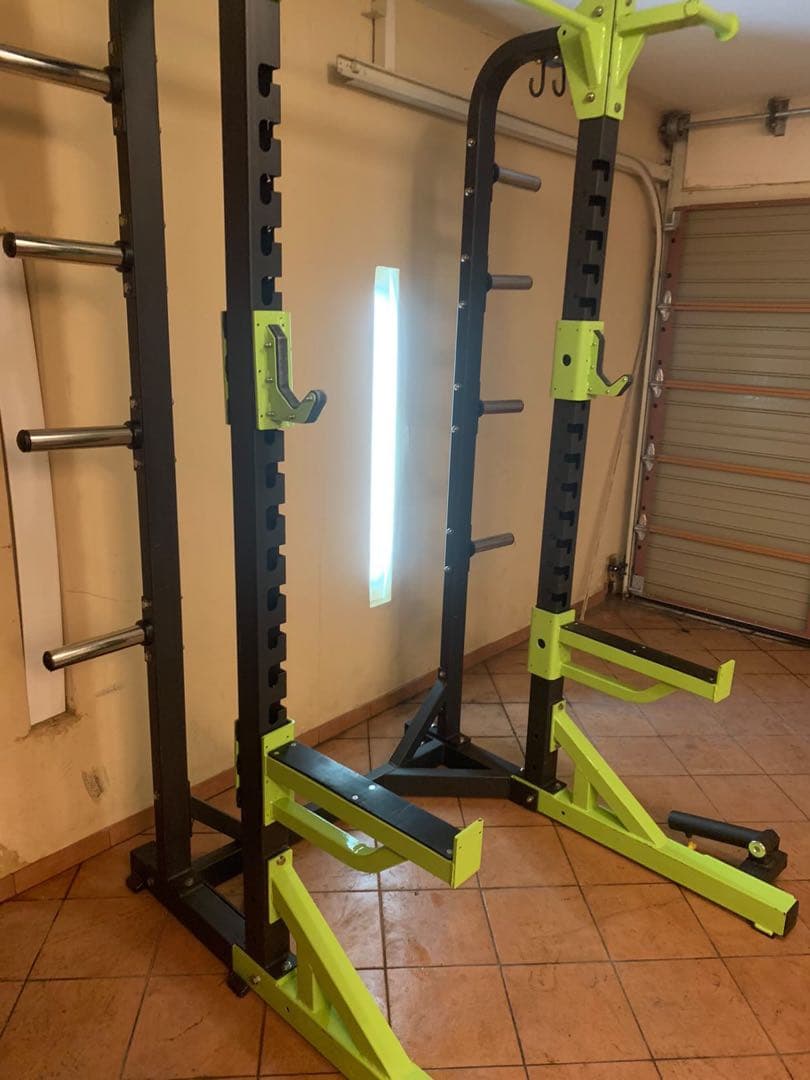 パワーラック　トレーニングベンチ ダンベルセット