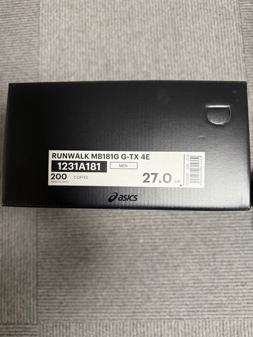 アシックス　RUNWALK ビジネスシューズ 27.0 cm 4E