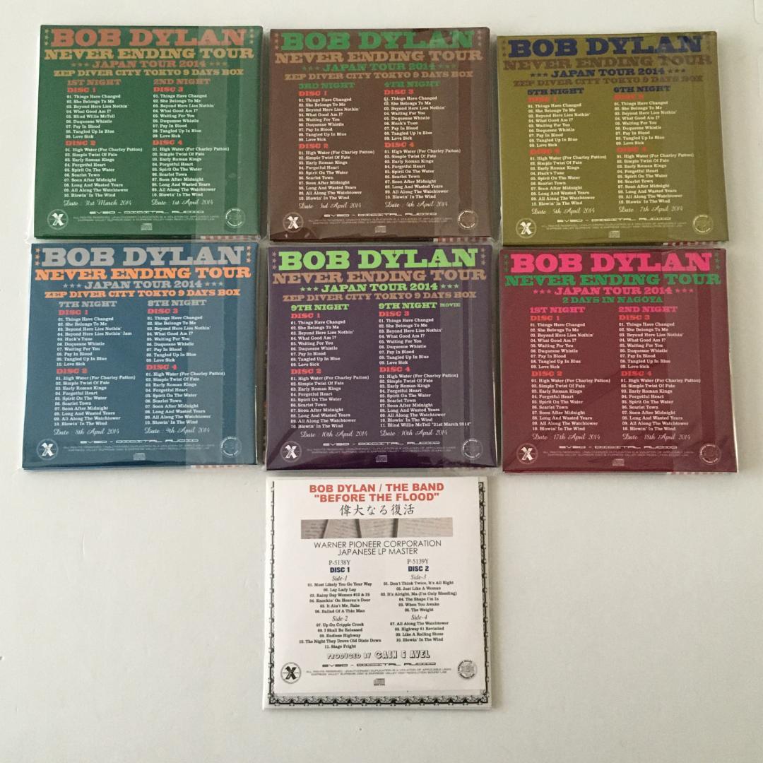 ボブ・ディランNever Ending Japan Tour 24CD+2DVD