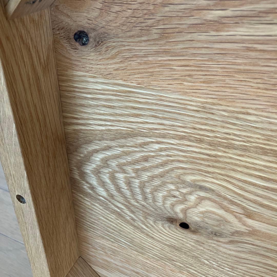 はーとぼっくす工房　オーク材　無垢材　ローテーブル　座卓