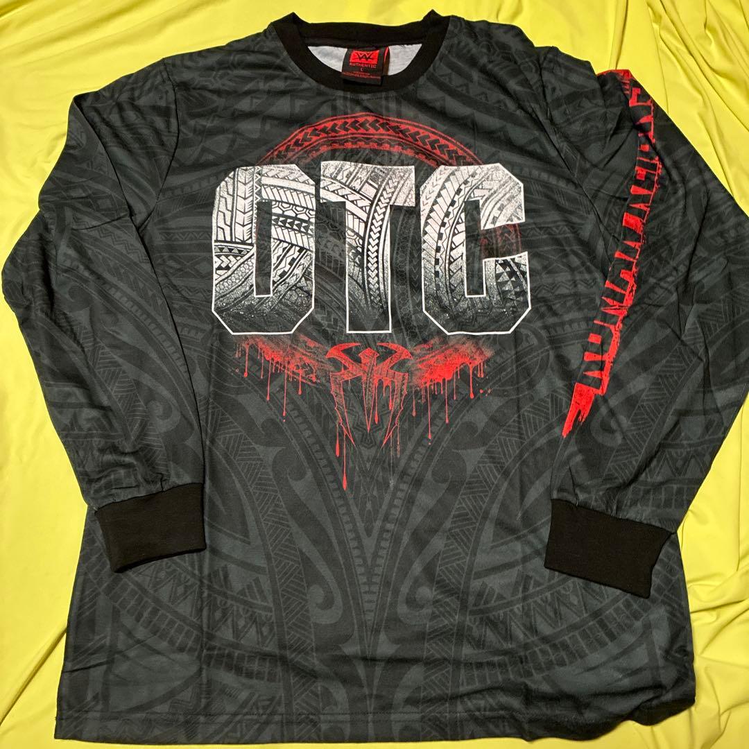 Lサイズ　WWE プロレス　Tシャツ　ロンT 長袖 ローマン　レインズ　OTC