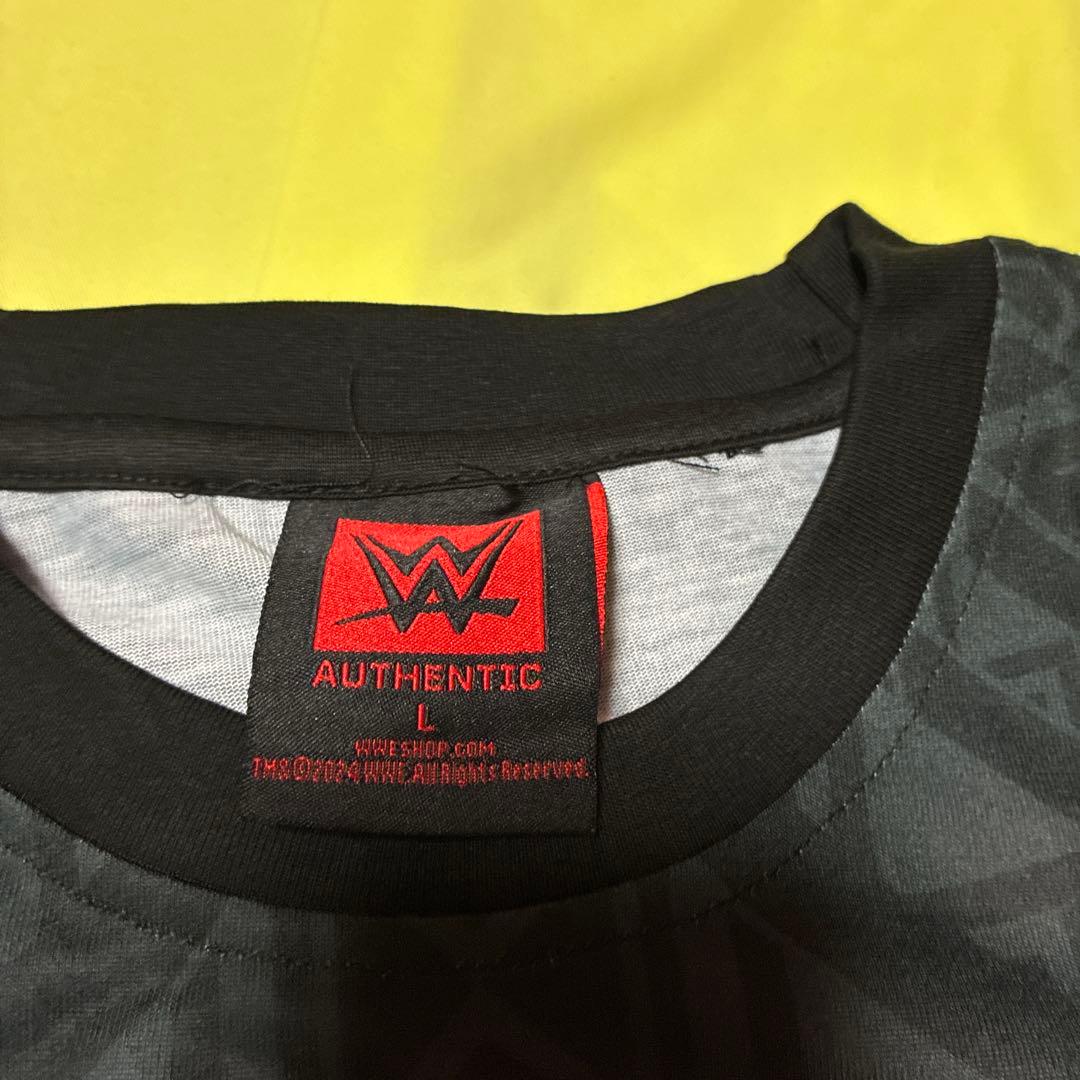 Lサイズ　WWE プロレス　Tシャツ　ロンT 長袖 ローマン　レインズ　OTC