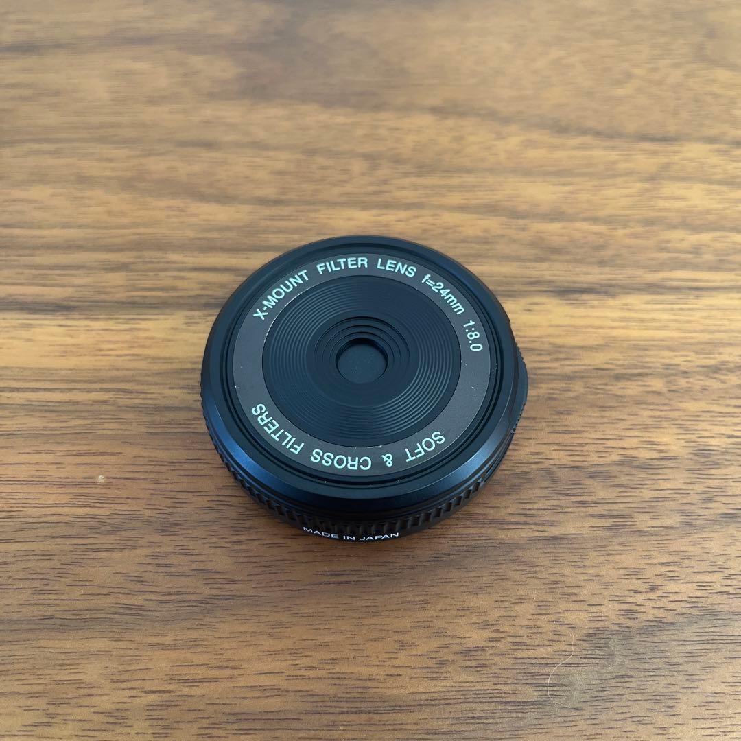フジフイルム Xマウントフィルターレンズ XM-FL ブラック