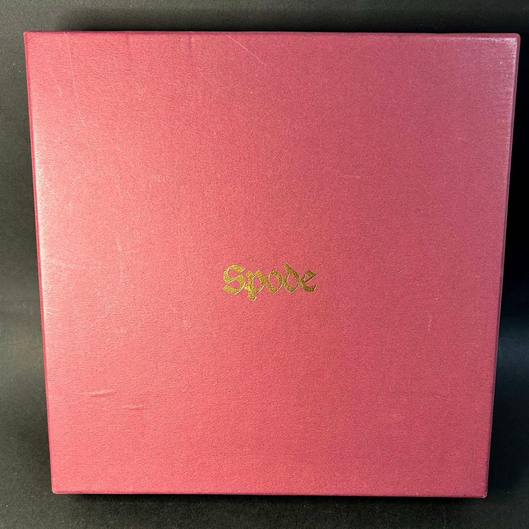 【週末限定セール】Spodeプロヴァンス皿 英国製 ディナープレート23.5cm