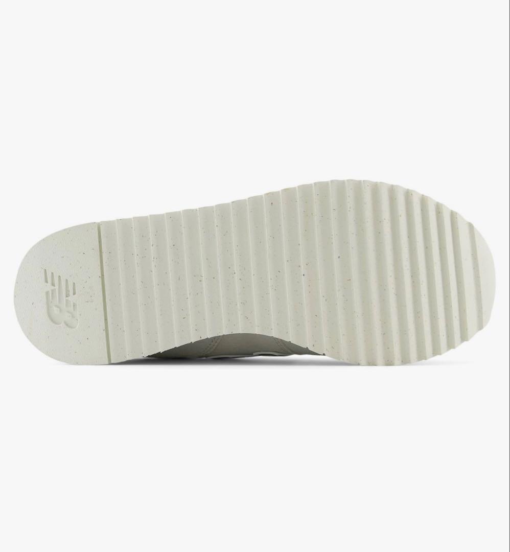 ニューバランス 574+ WL574Z 厚底 スニーカー オフホワイト×ホワイト