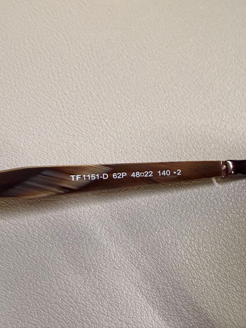 【疑似餌太郎 】TOM FORD トムフォード TF1151-D 62P