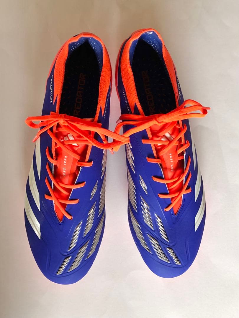 Predator FG サッカーシューズ 青/オレンジ