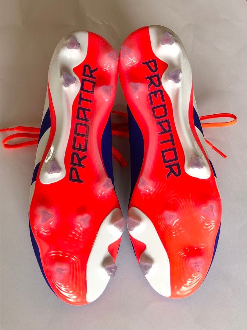 Predator FG サッカーシューズ 青/オレンジ