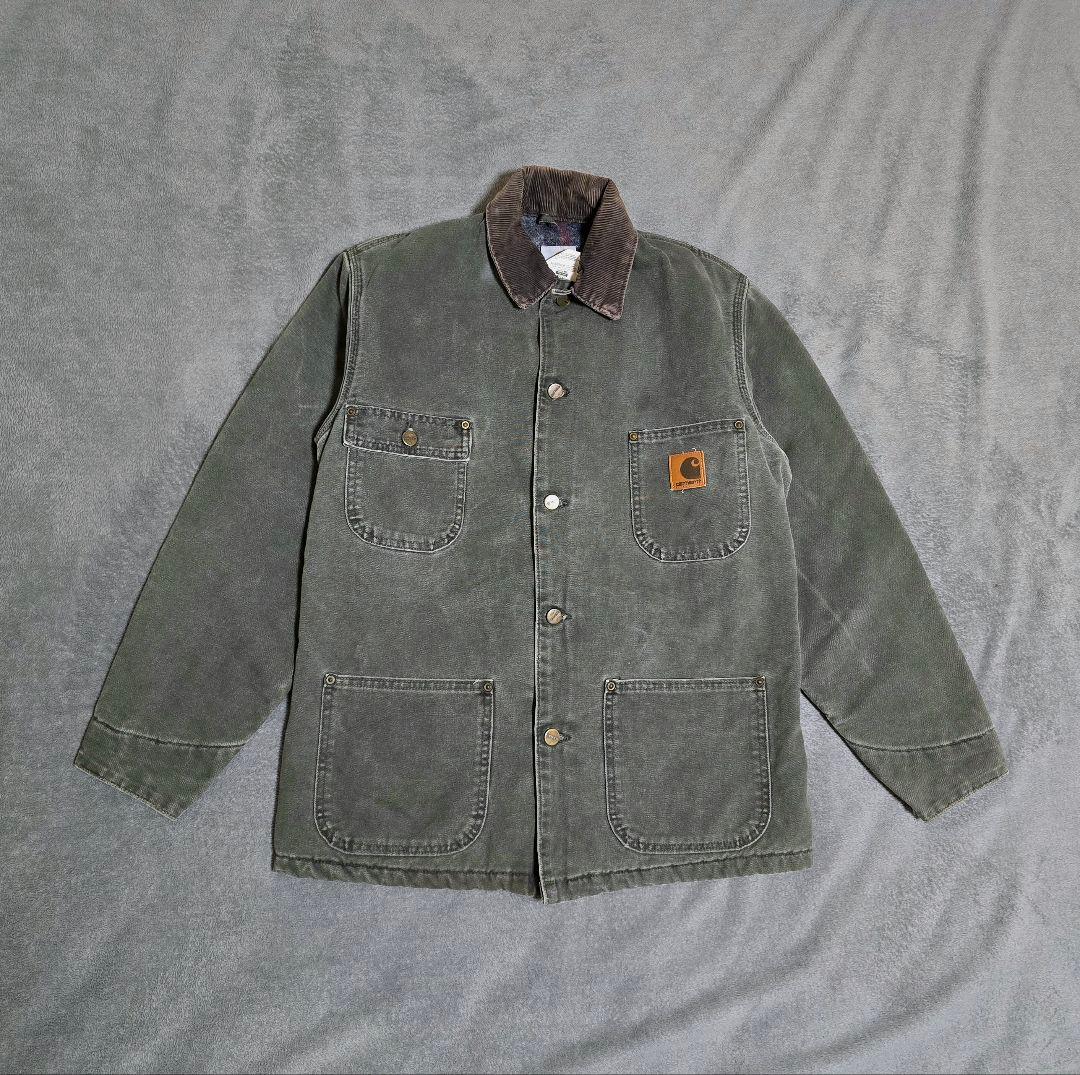 USA製 カーハート ミシガンチョアコート C01 MOS S
