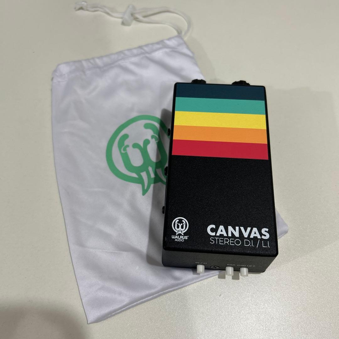 配信機器・PA機器・レコーディング機器 Walrus Audio Canvas Stereo DI