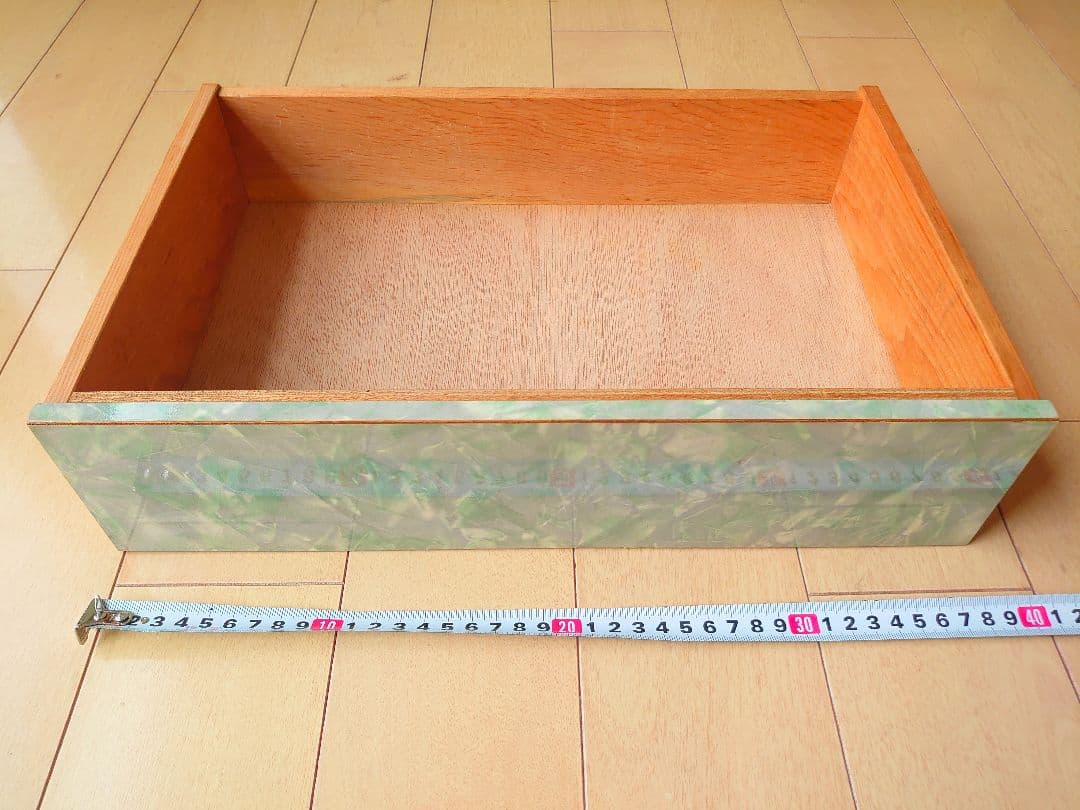 昭和レトロ レトロポップ チェスト タンス 引き出し グリーン 緑色 古道具