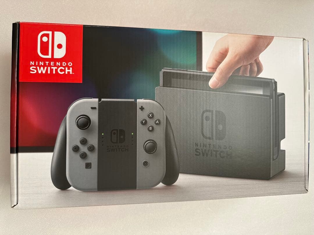 Nintendo Switch 初期型☆グレー　アダプター無し