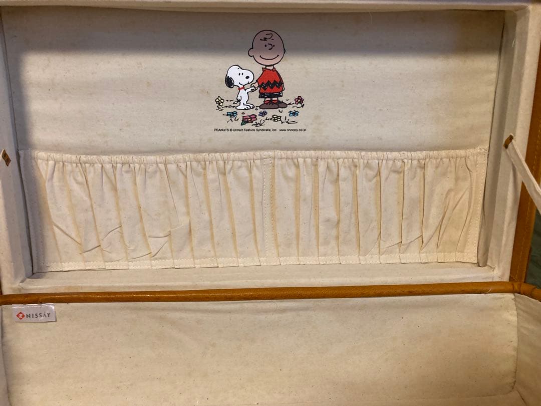 【未使用品】　非売品　スヌーピーレザートランク