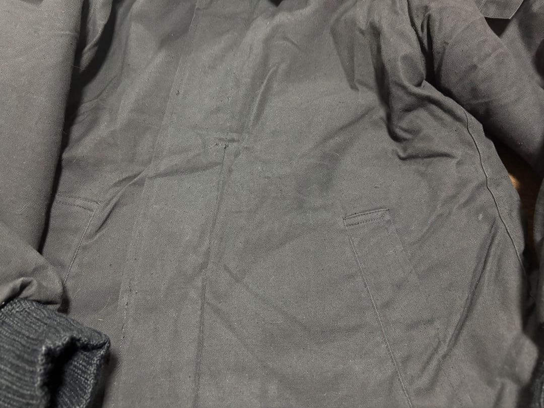 東ドイツ軍 襟ボア ジャケット k44 ブラック 中綿 NVA