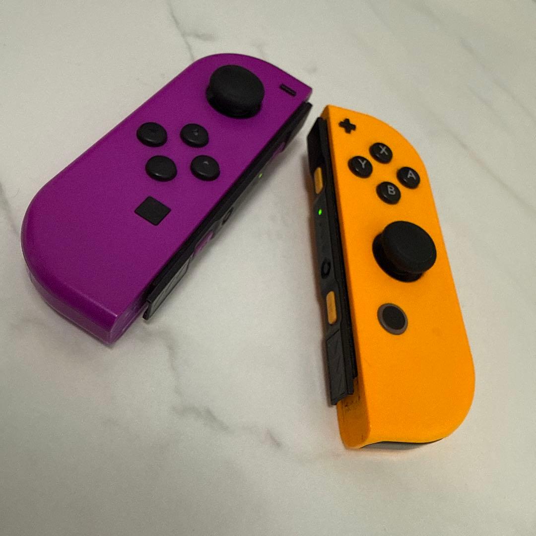 Nintendo Switch 本体 紫とオレンジのジョイコン