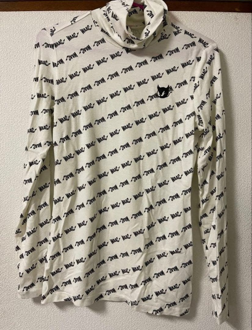 WAAC ブラック ノースリーブ ワンピース サイズ2