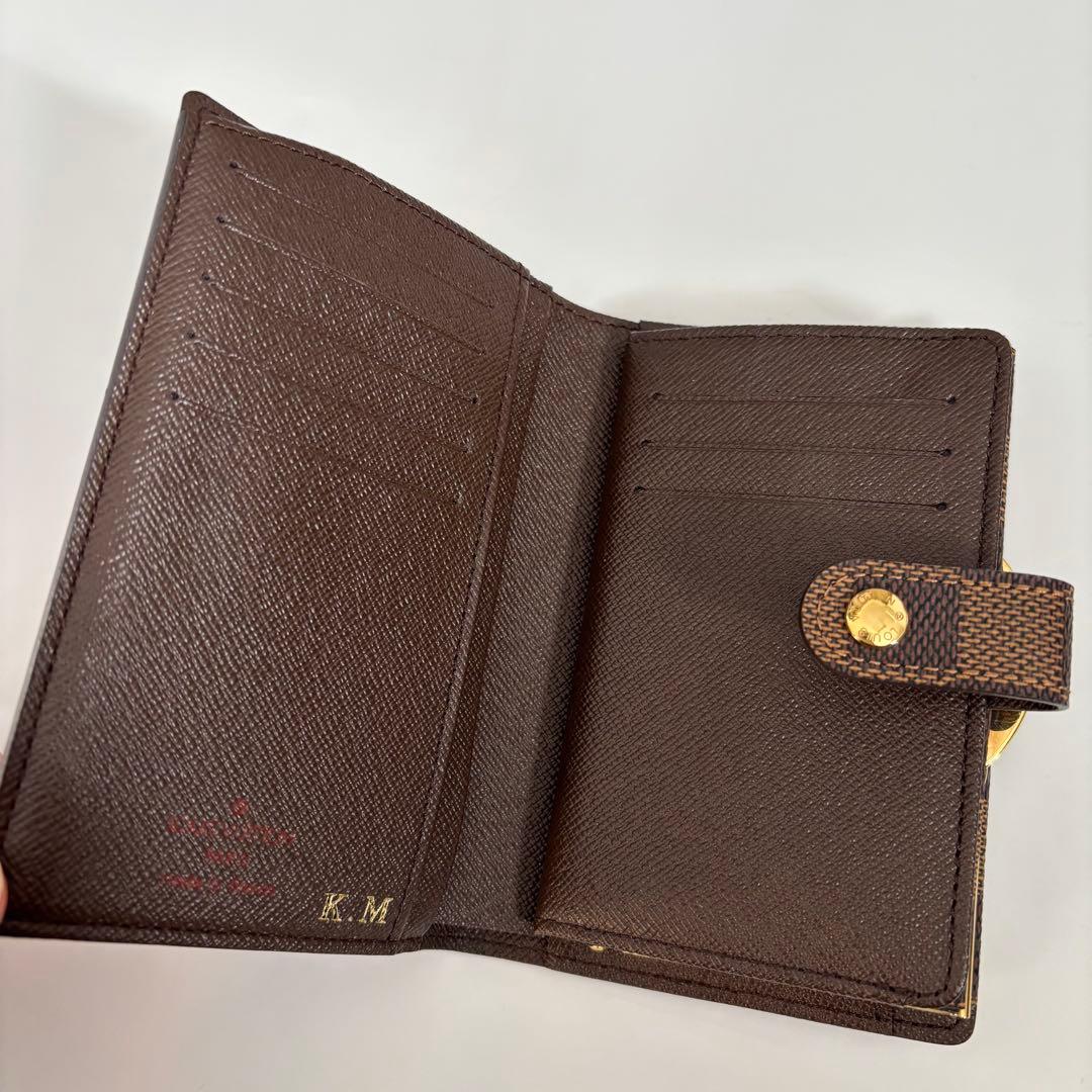 LOUIS VUITTON 二つ折り財布　ダミエ