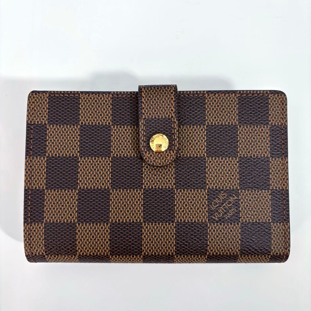 LOUIS VUITTON 二つ折り財布　ダミエ