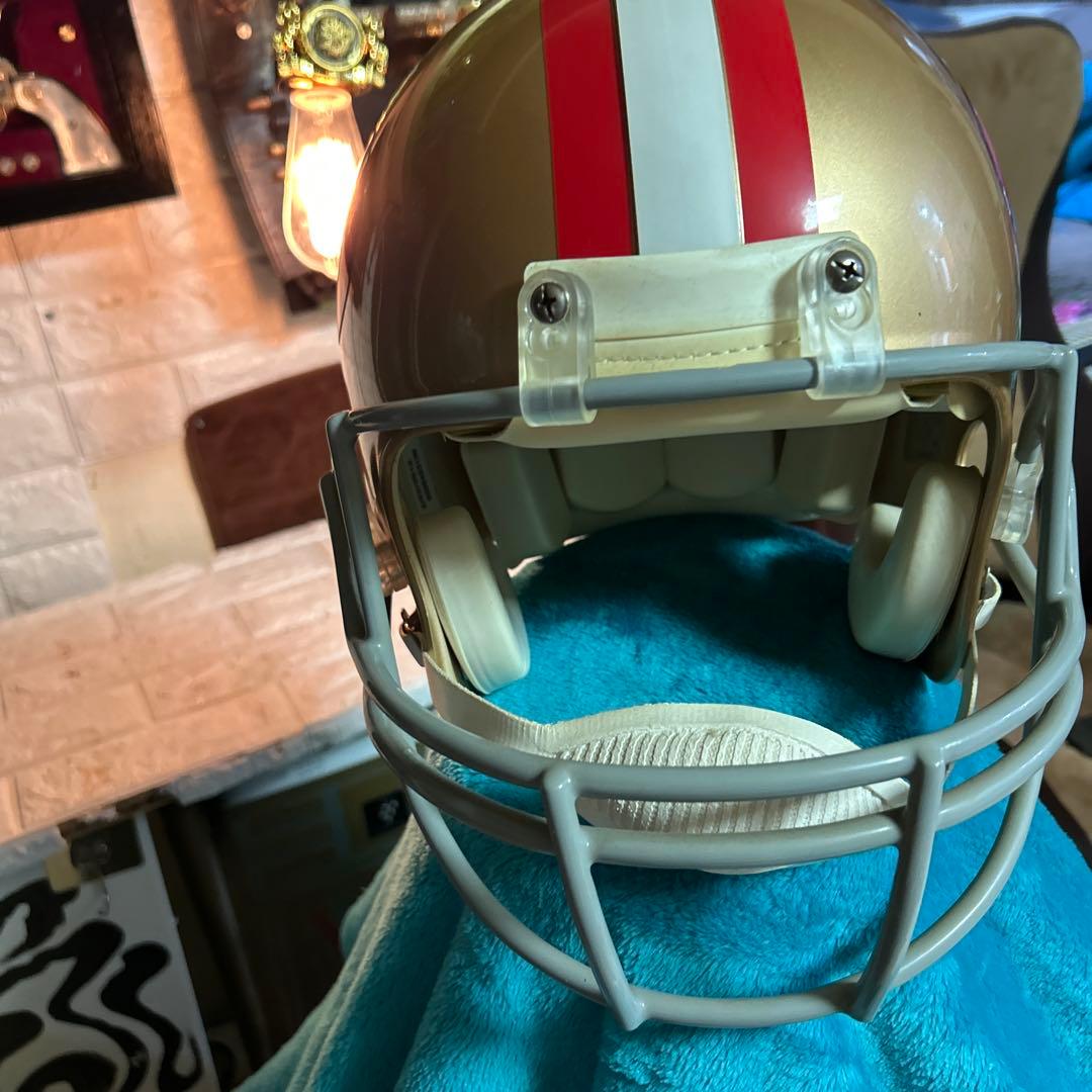 サンフランシスコ49ers ヘルメット ゴールド