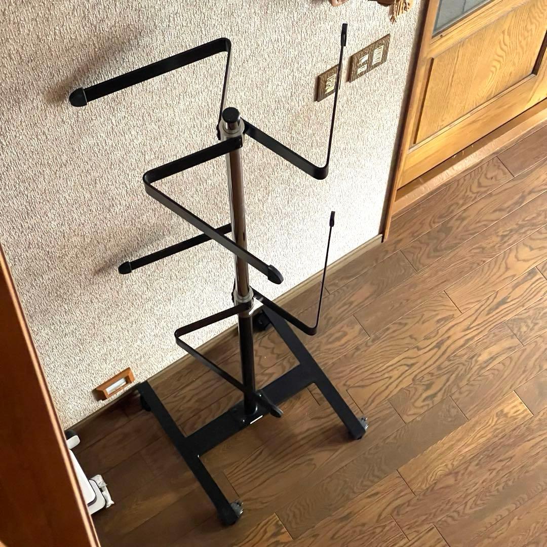 【商品】通販生活　回転ハンガーラック　森の服　SGマーク付き