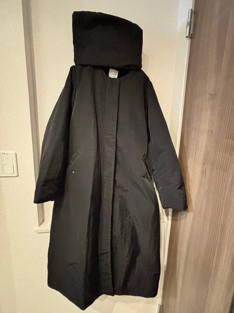 crewre 2wayノーカラーパファーコート サイズ3