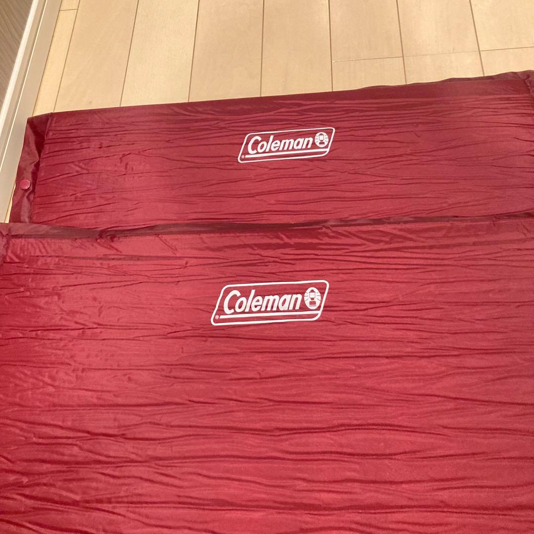 Coleman スリーピングマット　キャンパーインフレーターマット　ダブルセット