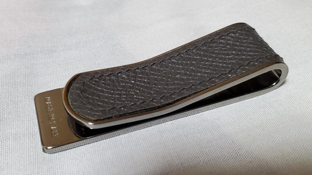 正規未 レア ドルチェ&ガッバーナ エンブレムロゴ レザーコンビマネークリップ黒