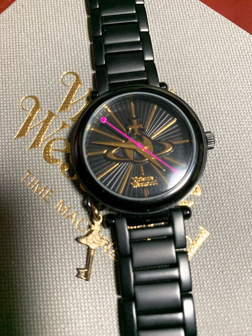 Vivienne Westwood アナログ腕時計 ブラック