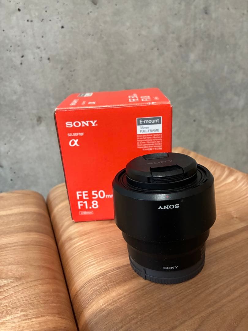 美品　SONY FE 50mm F1.8 Eマウントレンズ