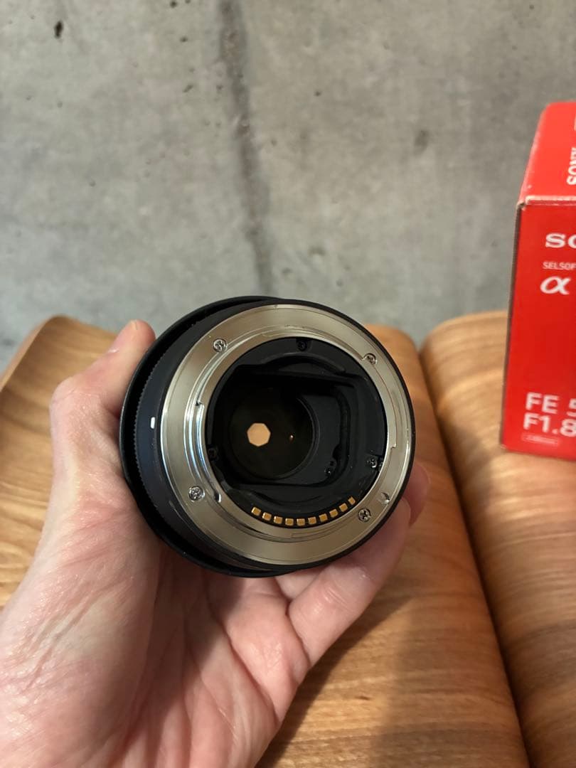 美品　SONY FE 50mm F1.8 Eマウントレンズ