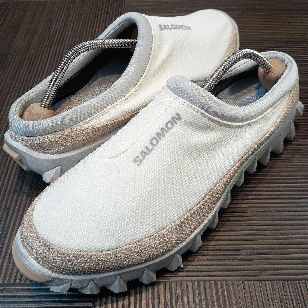 SALOMON サロモン スノークロッグ 白 27.5センチ