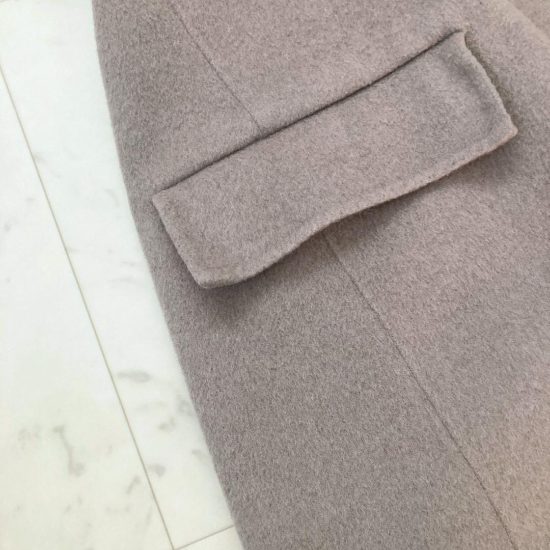 ギャルリーヴィー　ウールダブルフェイスチェスターコート　36　リバーコート