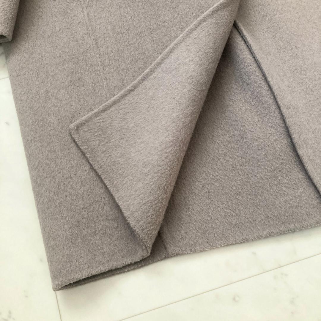 ギャルリーヴィー　ウールダブルフェイスチェスターコート　36　リバーコート