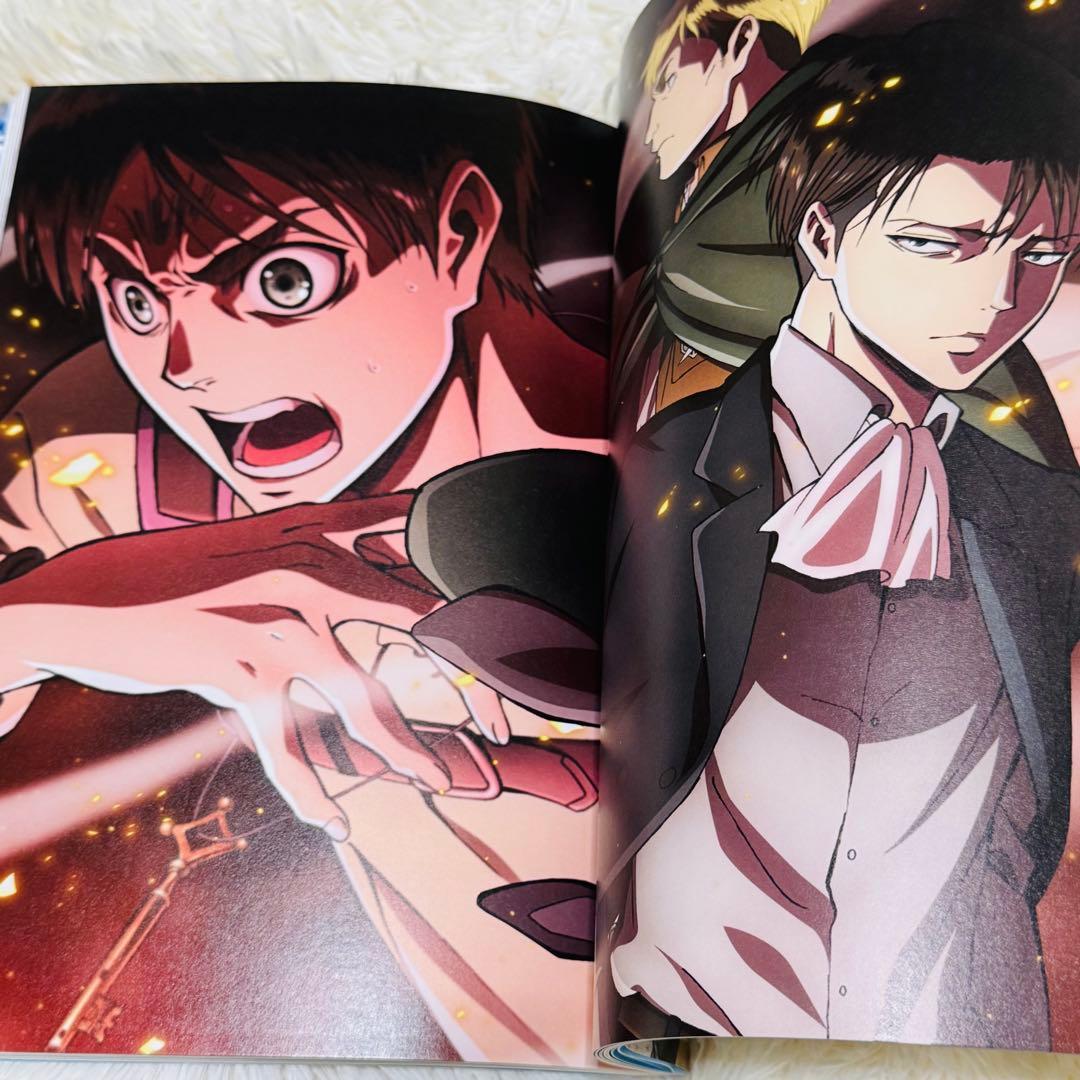 【初版•特典ファイル付き】進撃の巨人 ANIME ILLUSTRATIONS