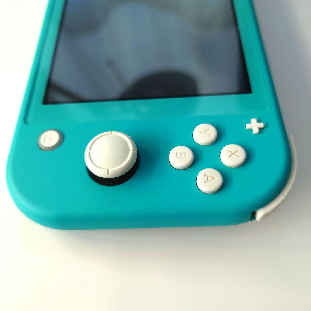 【中古】Nintendo Switch Lite ターコイズ 本体 箱/ケース