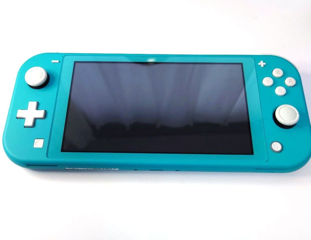 【中古】Nintendo Switch Lite ターコイズ 本体 箱/ケース
