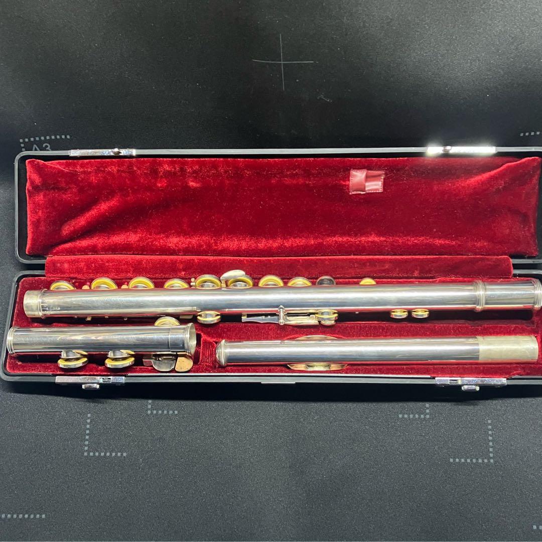 YAMAHA ヤマハ フルート YFL411 銀製 日本製 貴金属商品 絶版品
