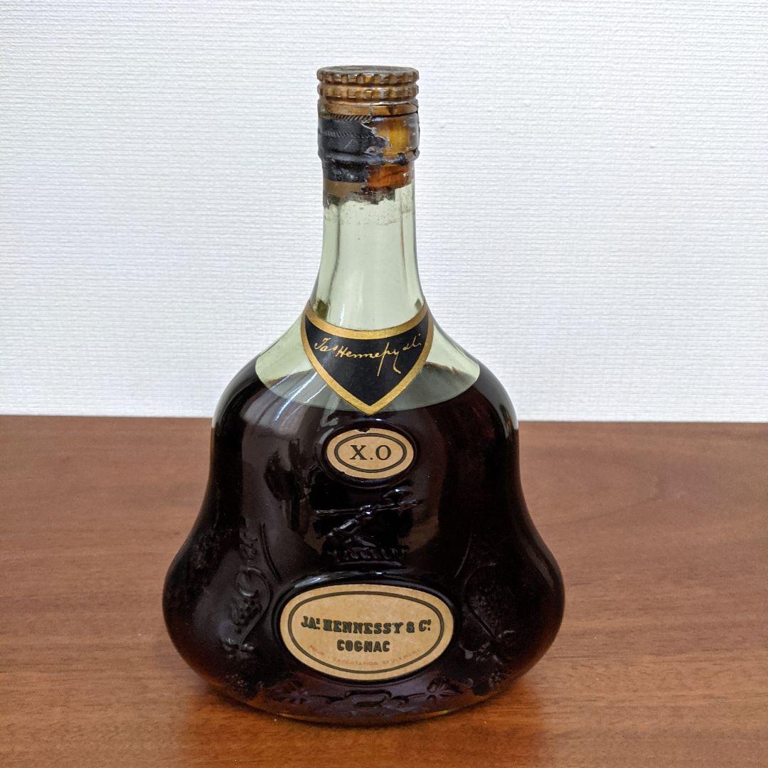 最終価格】Hennessy XO コニャック　グリーンボトル