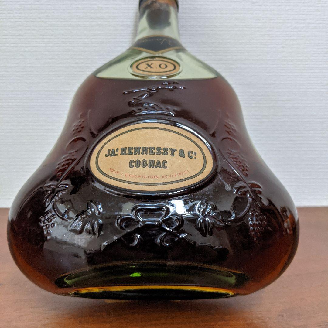 最終価格】Hennessy XO コニャック　グリーンボトル