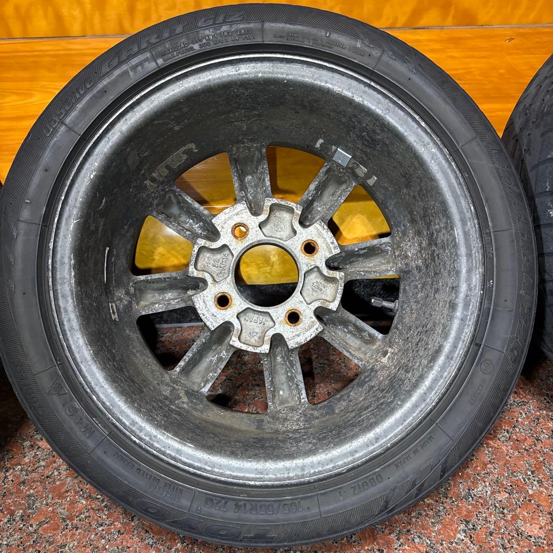 ブラックレーシング14インチ　4本　ワタナベ　BP 旧車　ハコスカ　ケンメリ